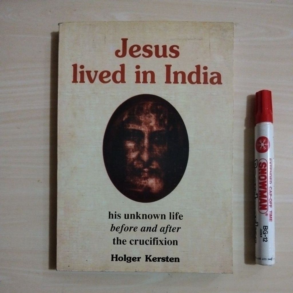 JESUS LIVED IN INDIA - HOLGER KERSTEN - Buku Bekas Murah Original - B8