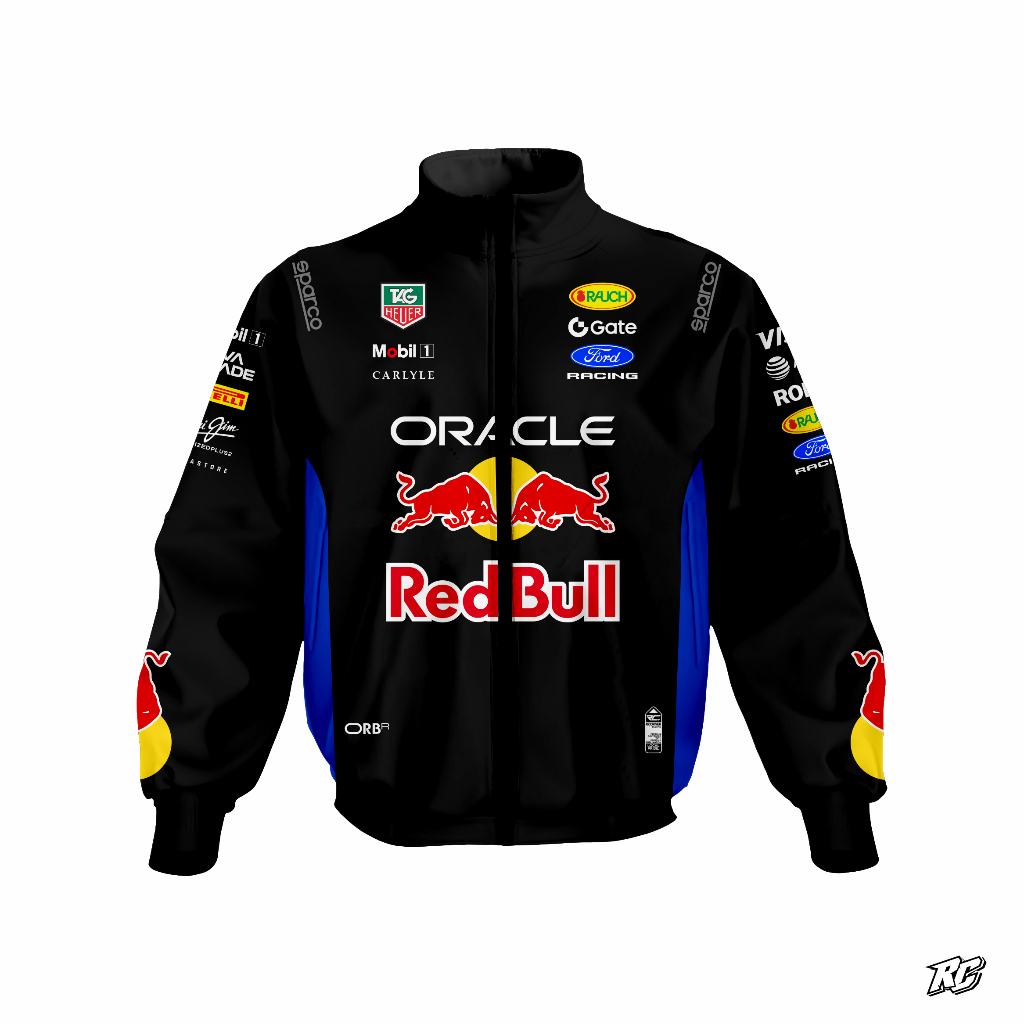 Jaket F1 Ford Livery Oracle Redbull 2026 Max Full Printing