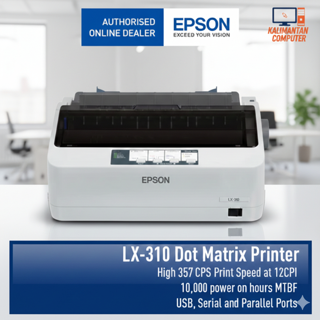 PRINTER EPSON LX310 LX-310 DOT MATRIX GARANSI RESMI EPSON