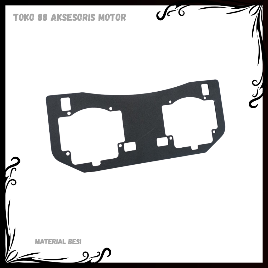 BRACKET BILED PROJIE LAMPU UNTUK MOTOR CBR 150 BILED PROJIE AES 2.5 INCH