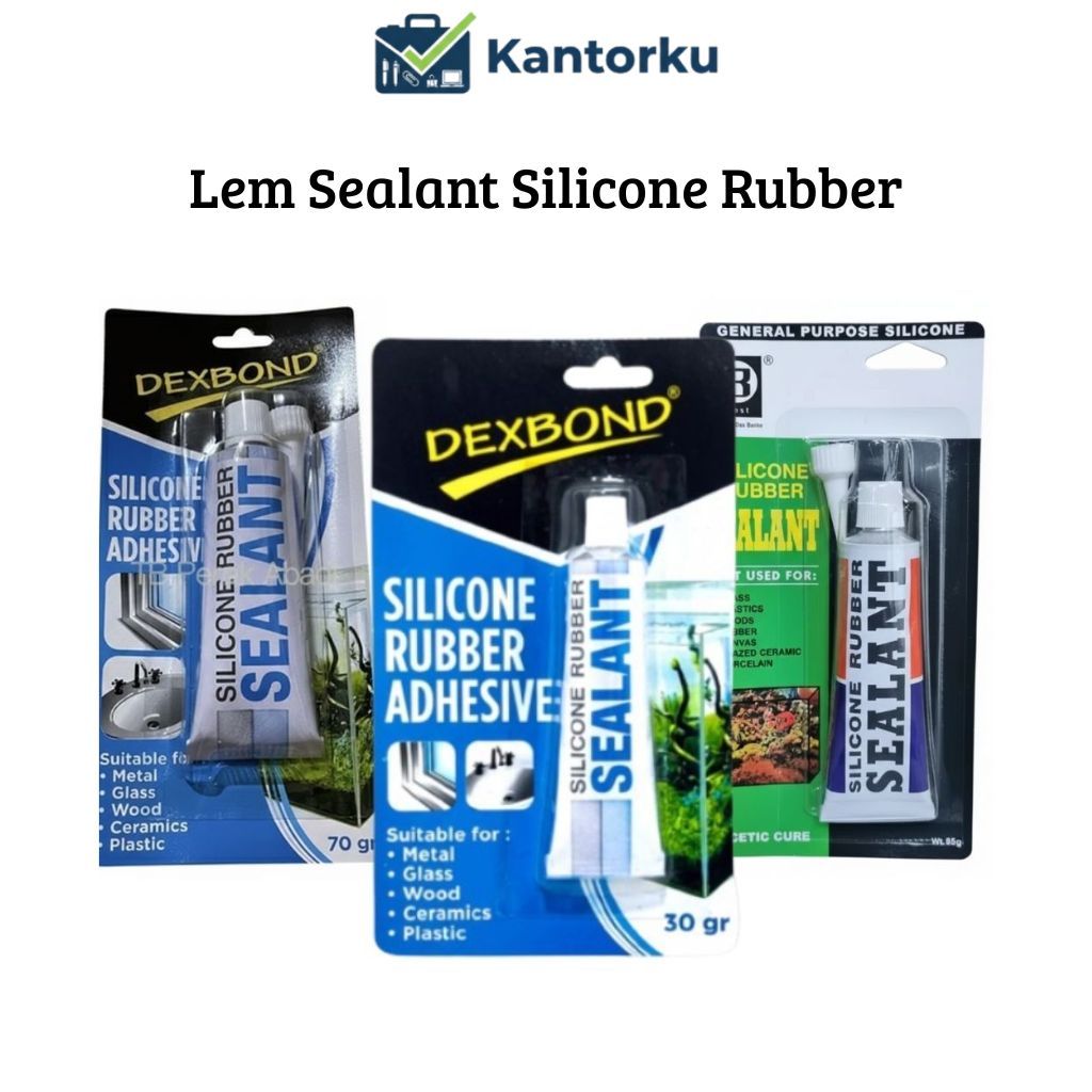 LEM KACA SILICON RUBBER SEALENT AQUARIUM BEST BESAR KECIL LEM SEALENT KACA