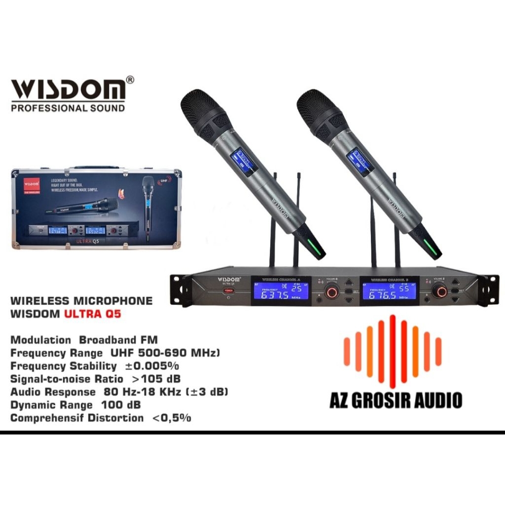 microphone wisdom q5 mic wireless wisdom ultra q5