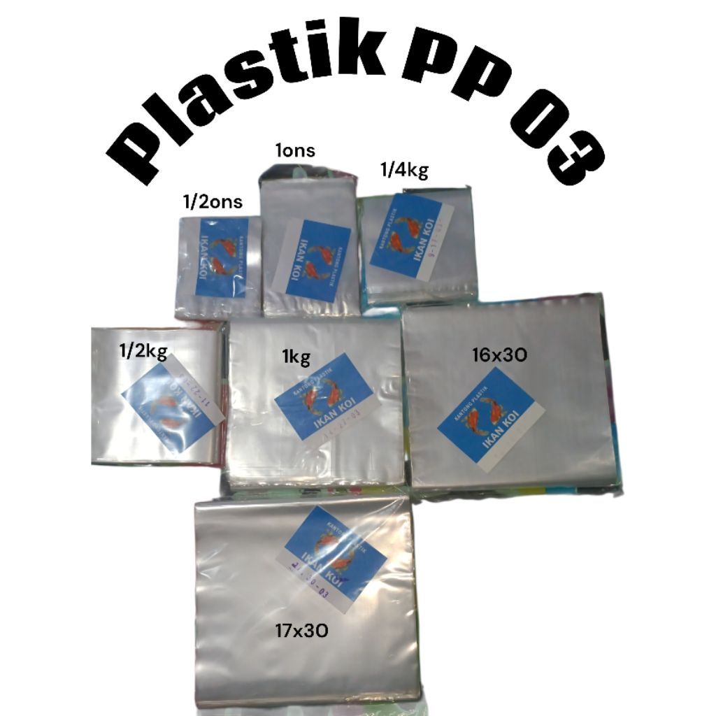 Plastik PP Bening Ketebalan 03