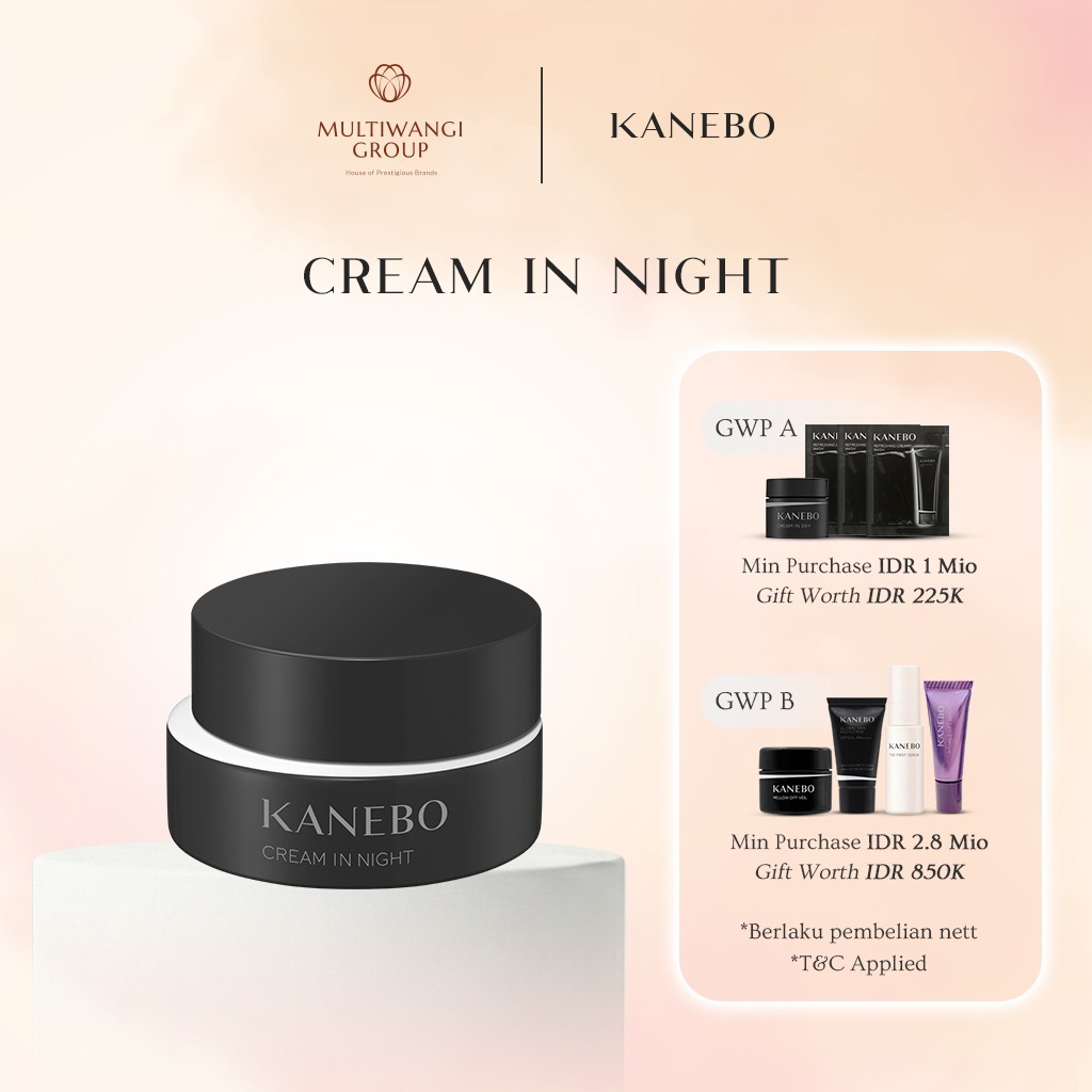 KANEBO Cream in Night II - 50gr - Krim Malam