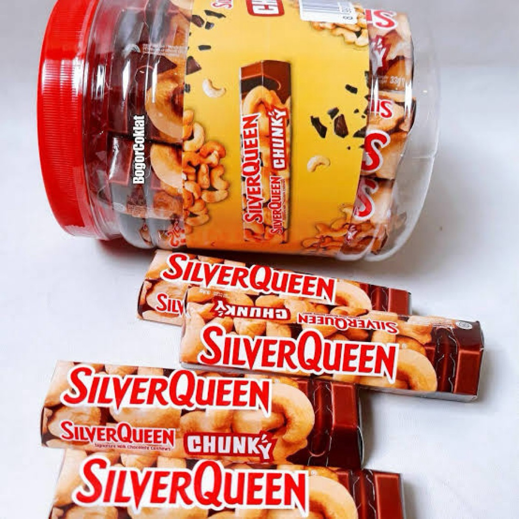 Silverqueen chunky bar 26 gram / Coklat Chunkybar Chunky bar