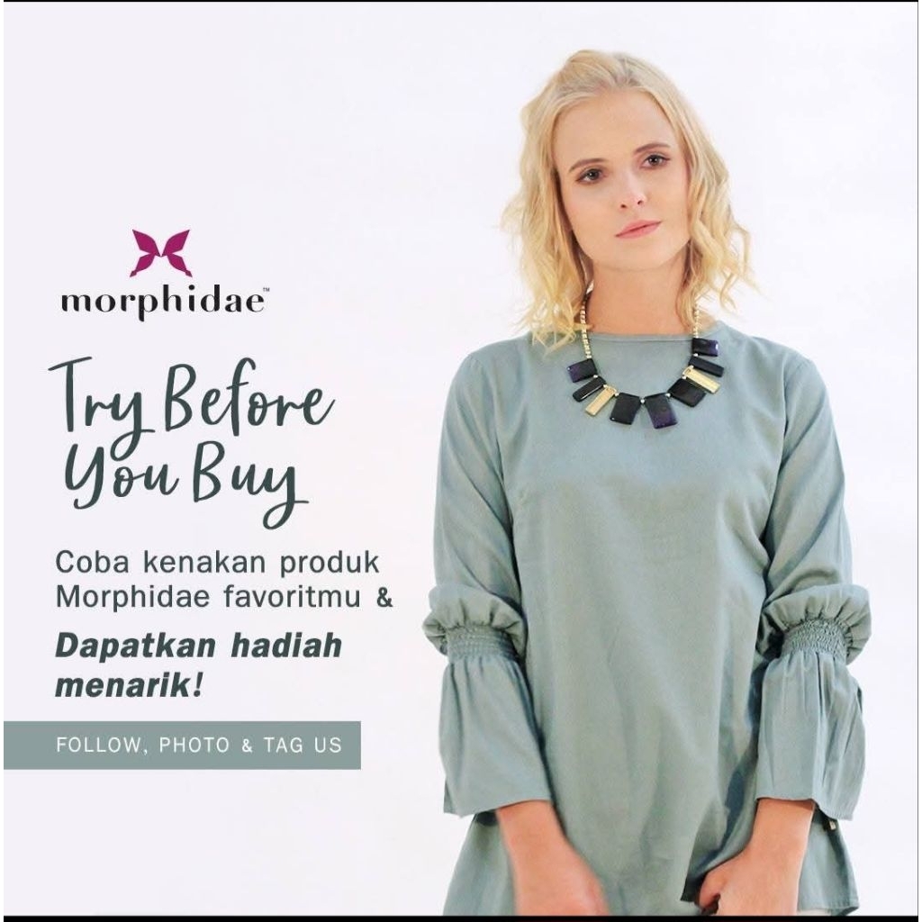 baju wanita emba morphidae  rijek original