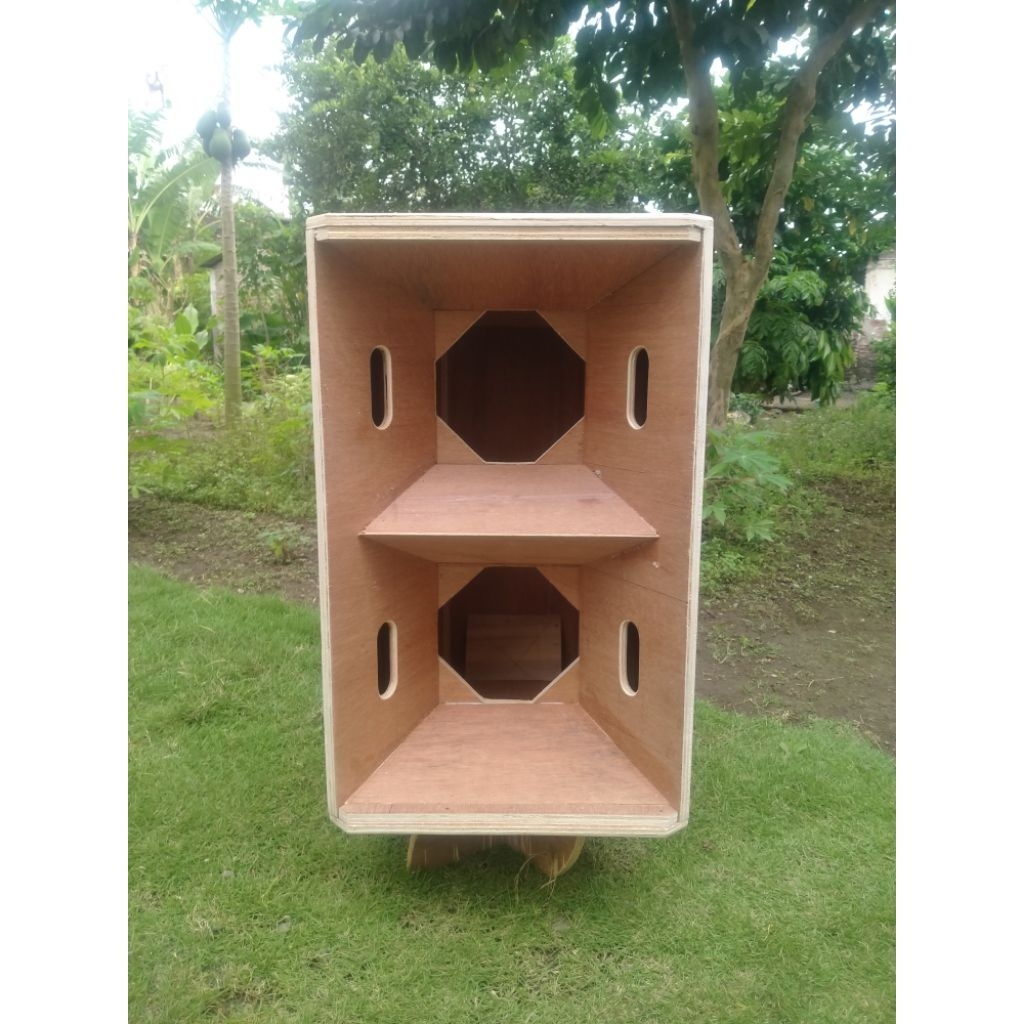 BOX SPEAKER T24N 8INCH 10INCH SEMI MERANTI 12MM