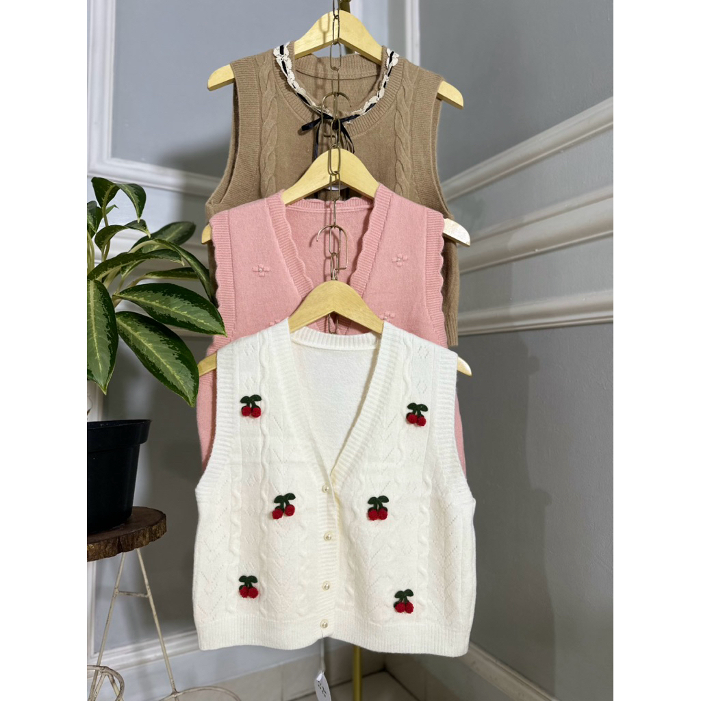 VEST RAJUT IMPORT VEST RAJUT HALUS