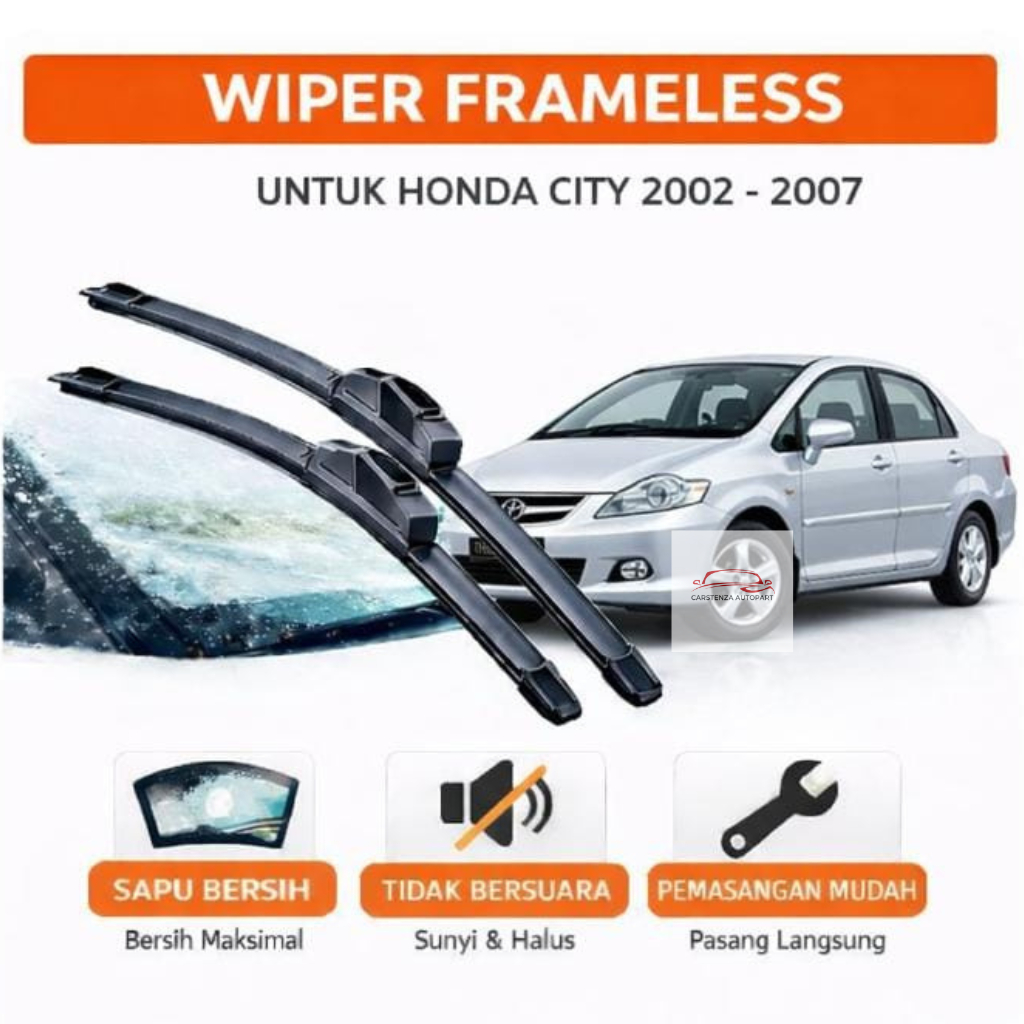 Wiper Frameless Wiper Honda City 2002 – 2007 Wiper City Z Wiper City 2004 Wiper Honda City 2003 Wipe