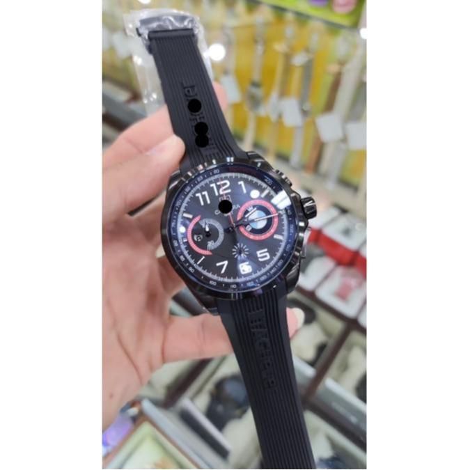 The Luxe Watch188 Jam Tangan Pria Mewah Carrera BMW 44MM Rare Quartz Men Watch