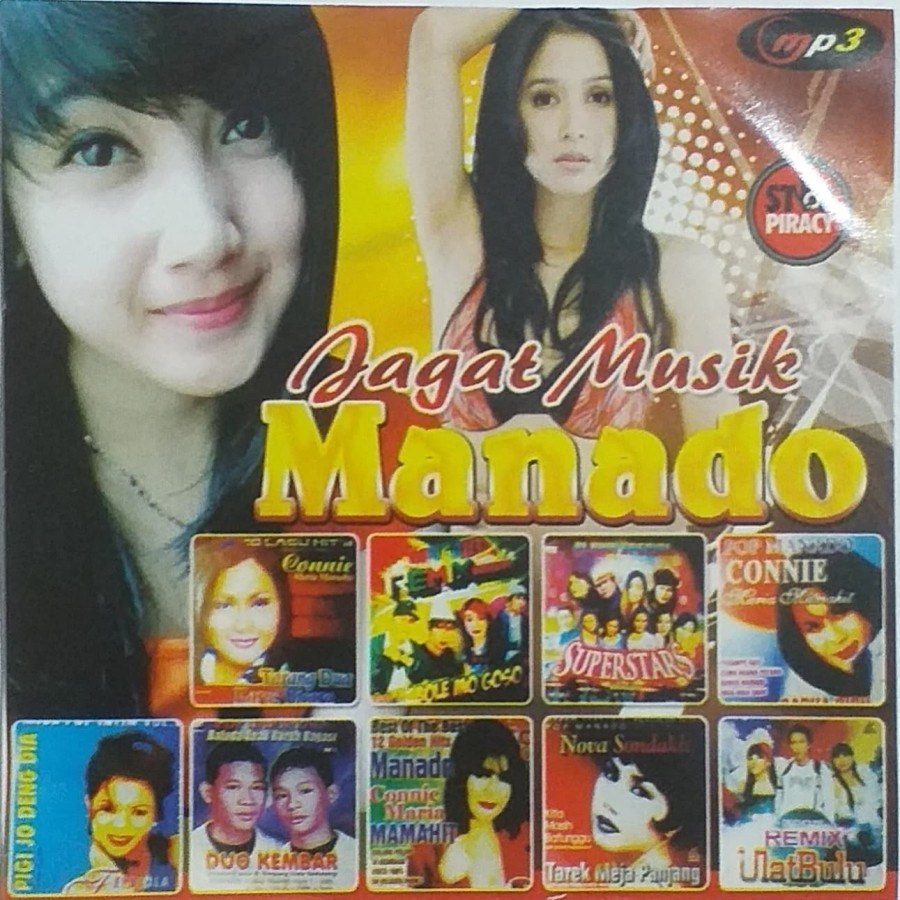 Kaset MP3 Lagu Manado Collection Pilihan