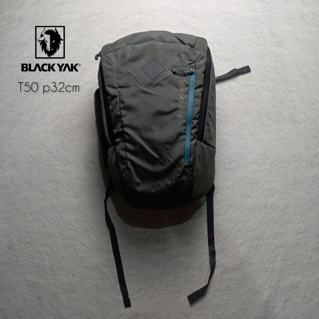 Tas ransel tabung black yak original 100%