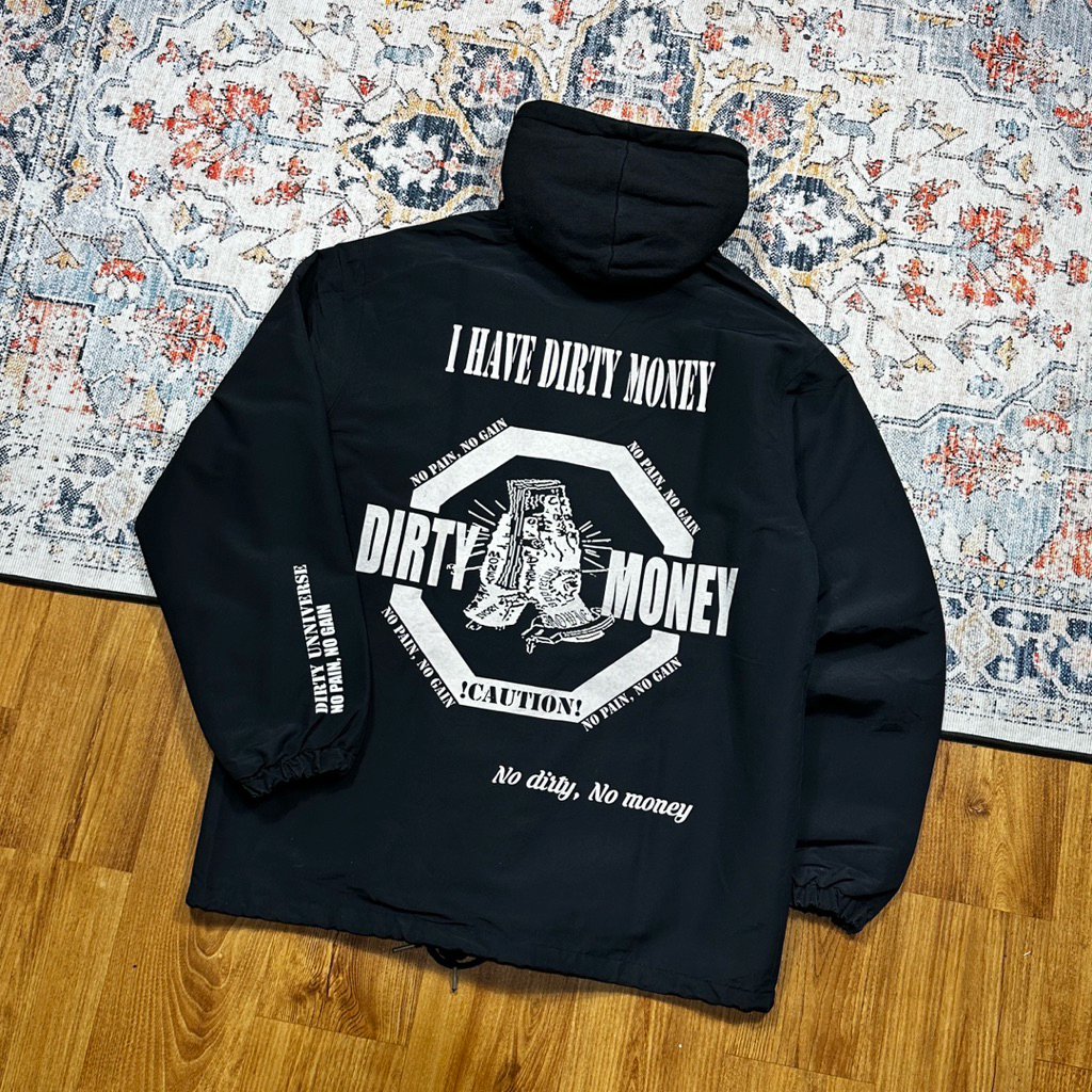 ATTENTION HOODED COACH JACKET SECOND