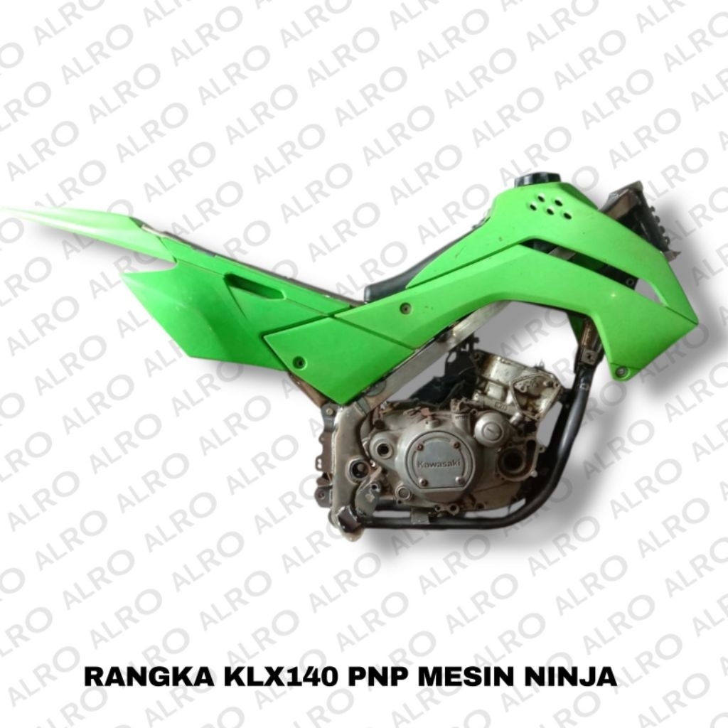rangka klx 140 pnp mesin ninja