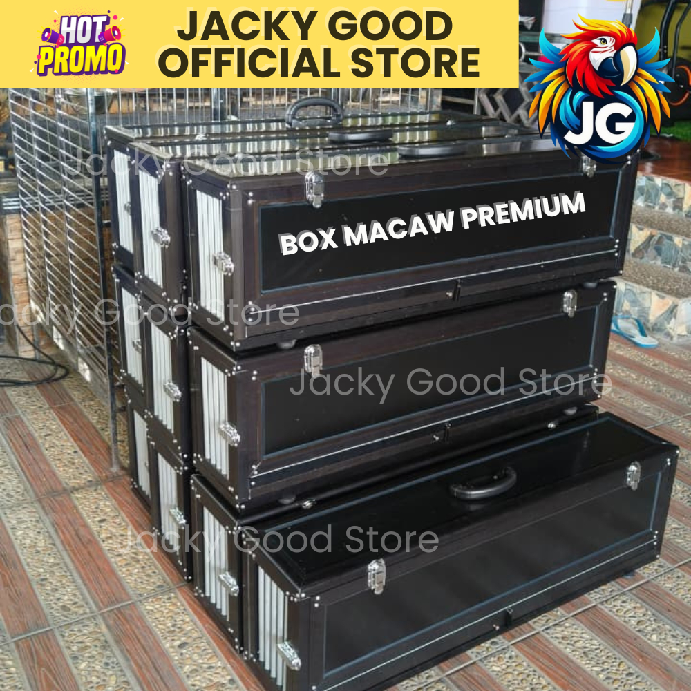 Box Macaw, Box Burung Parrot, Box Travel