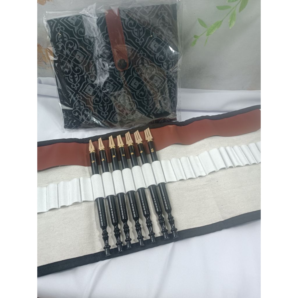 Tas qalam/tas qalam gulung/tas Kalam/tas qolam/wadah qalam/tempat qalam(hanya tasnya saja, tanpa qal