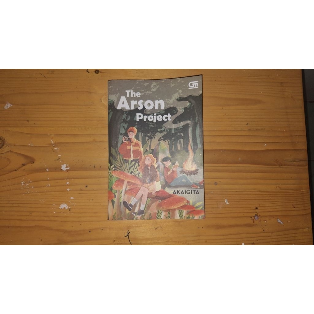 Preloved Second Novel The Arson Project Akaigita Termurah