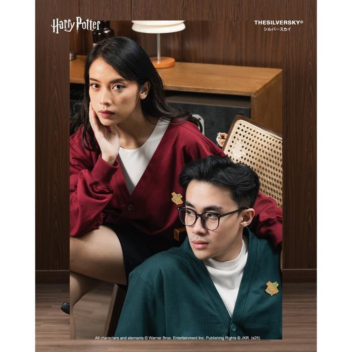 Thesilversky Harry Potter Cardigan Airy Hogwarts Unisex