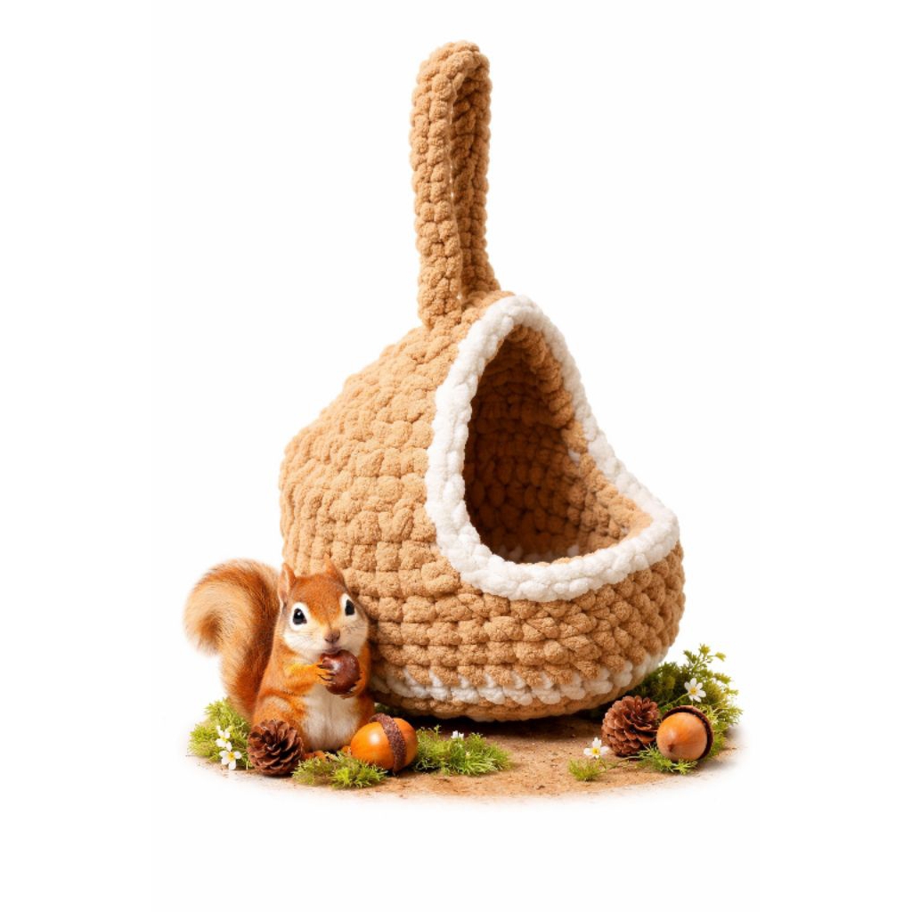 [CRONAD] Sugar Glider Pouch | Rajut Handmade Tempat Tidur Sugar Glider