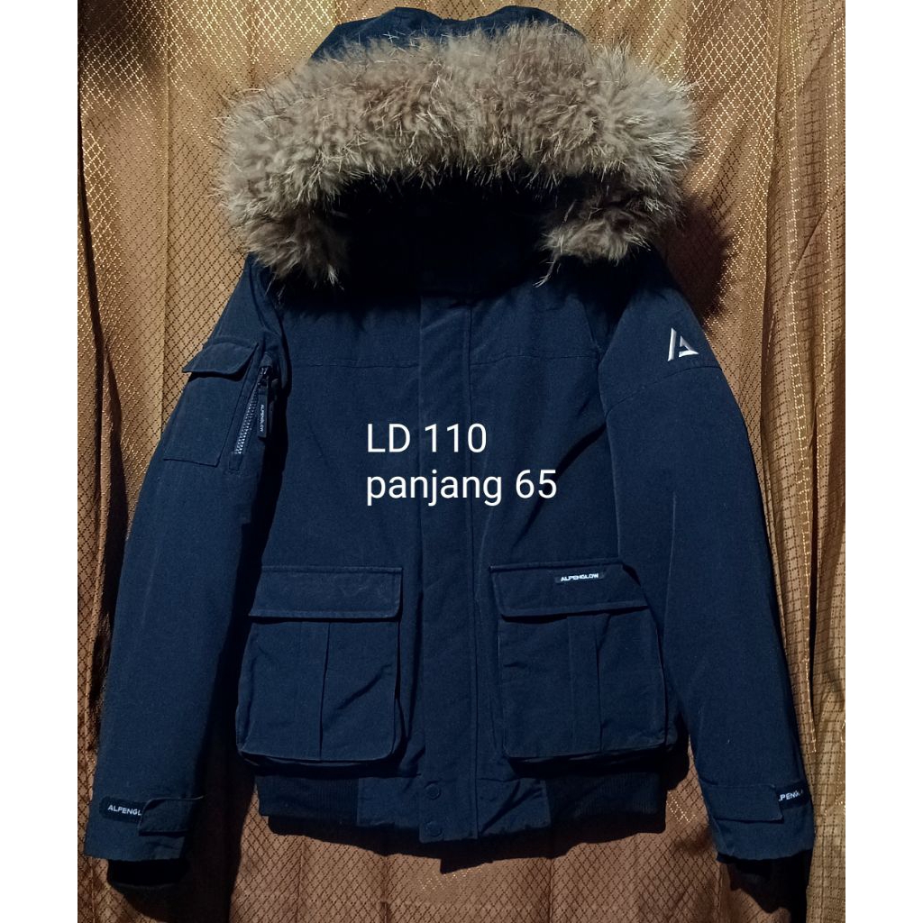 jaket bulu angsa luxury hitam jaket bulu angsa bomber hitam jaket mewah jaket bulang bomber jaket gu