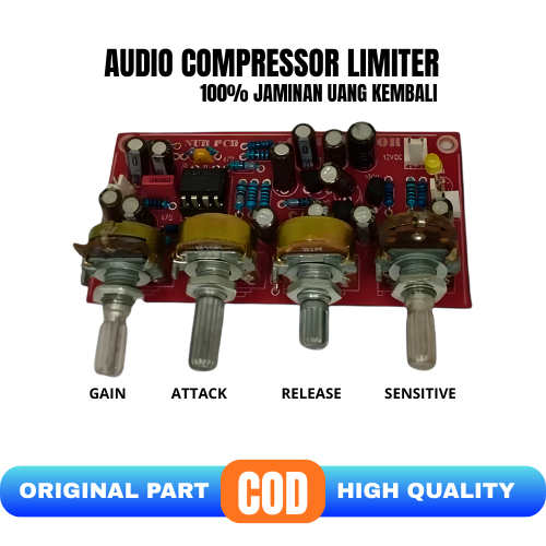 NUR PCB - Kit Audio Compressor Limiter Presisi dan Stabil