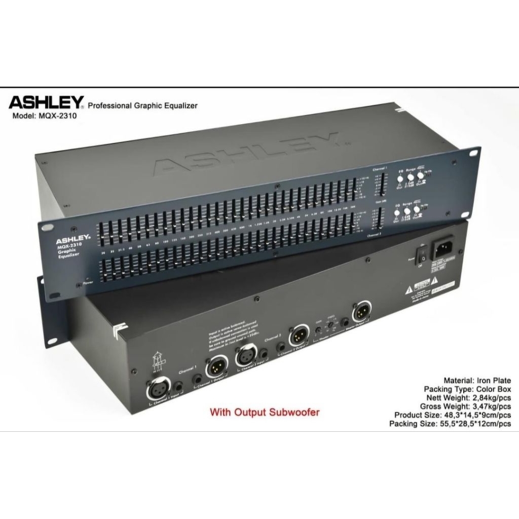 Equalizer Ashley MQX2310 MQX 2310 Original