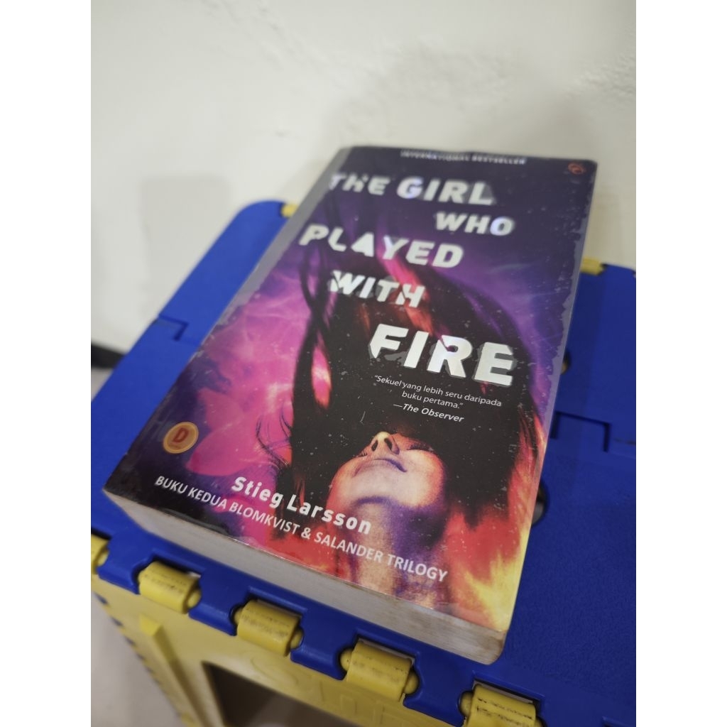 Novel The Girl Who Played With Fire Stieg Larsson With Dragon Tattoo Kicked Hornets Nest ori buku or