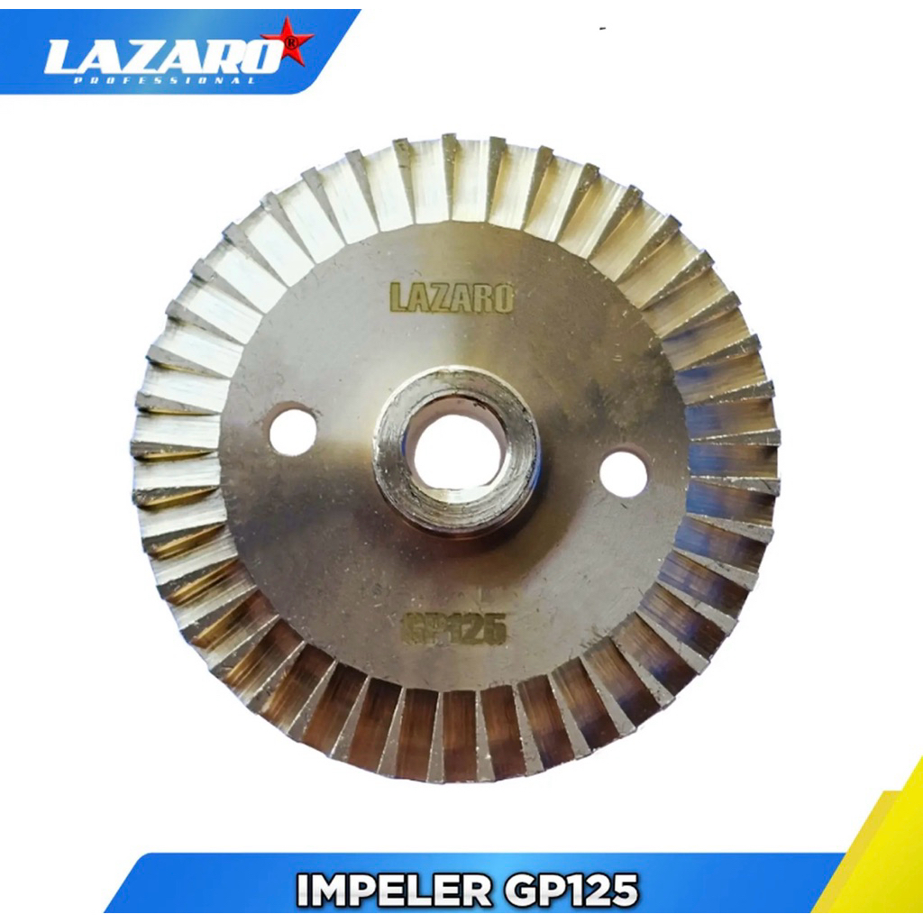 LAZARO impeler kuningan kipas kuningan pompa air nasional national 125watt gp125