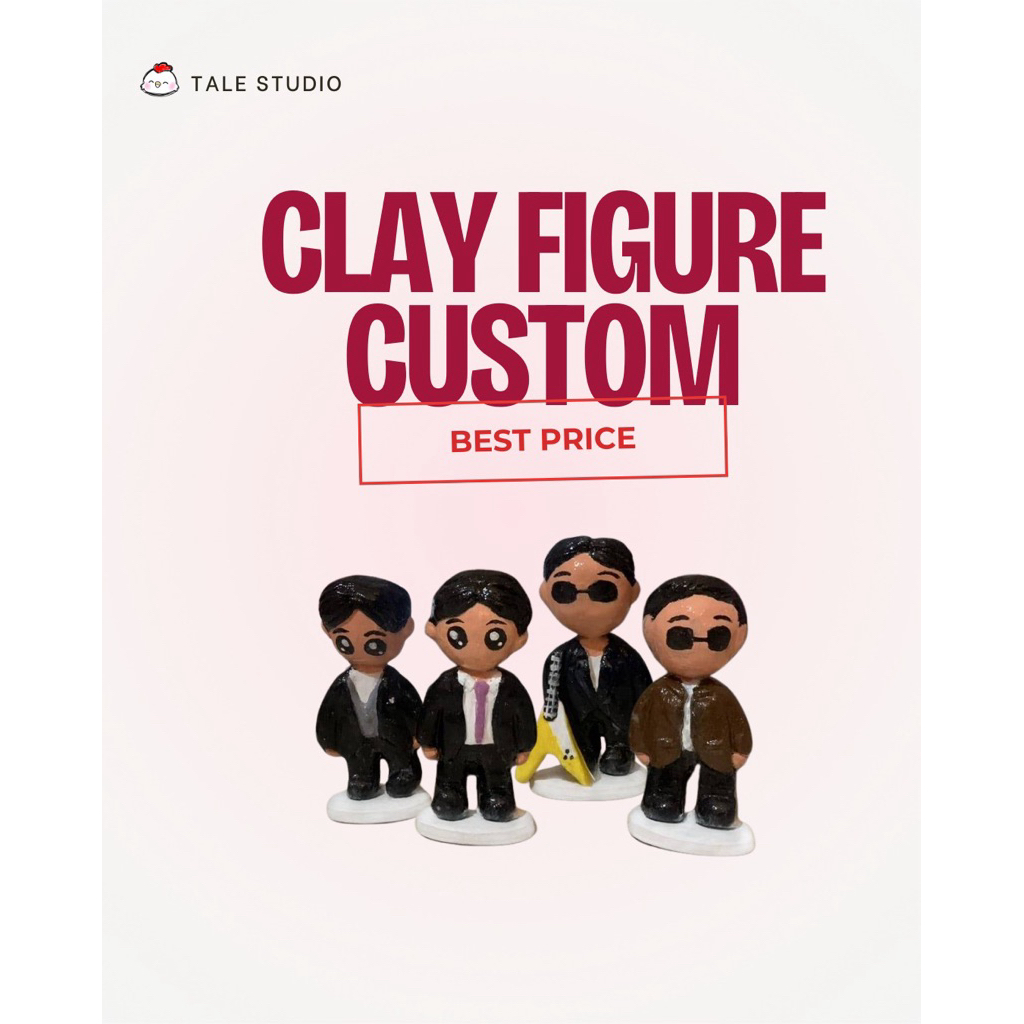 CLAY FIGURE CUSTOM KARAKTER ORANG