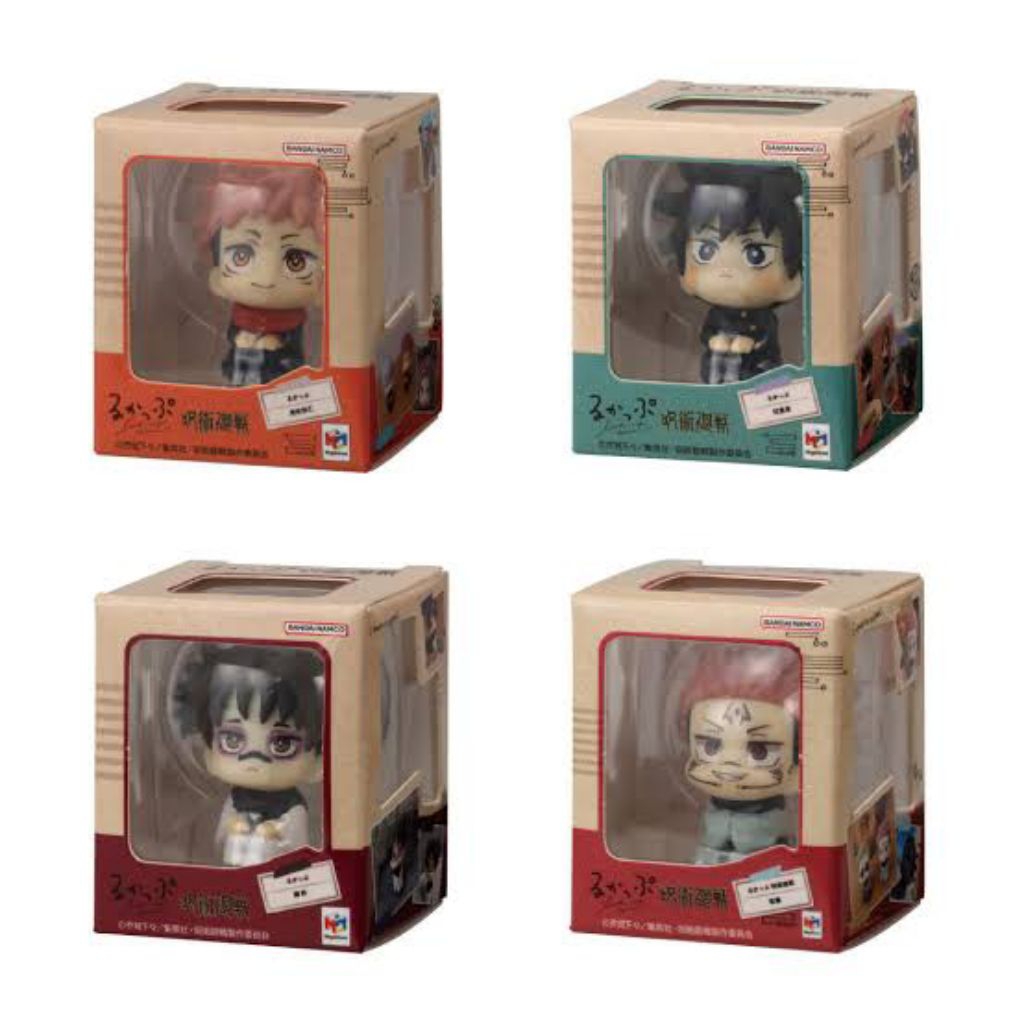 gashapon miniatur look up jujutsu kaisen