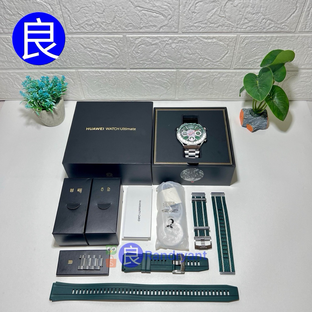 Huawei Watch Ultimate Green Garansi Resmi Indo Fullset Ori Mulus Bekas Second Huawei Ultimate GT 4 5