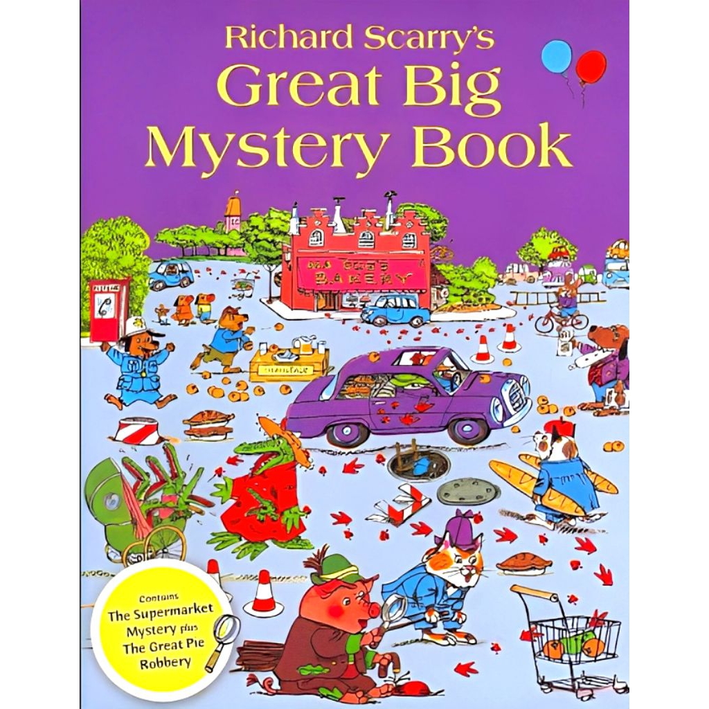 Richard Scarry's Great Big Mystery Book (Softcover)