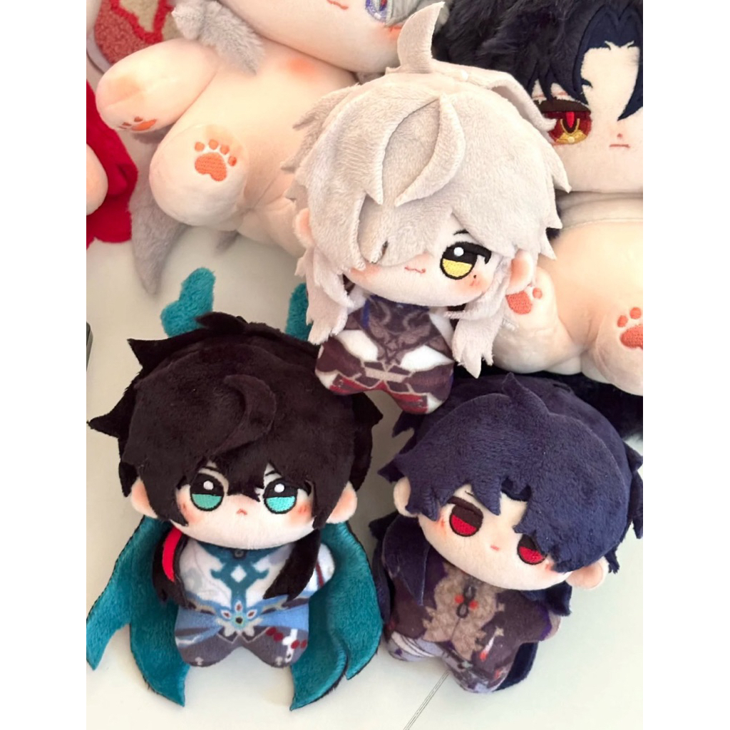 [READY STOCK] HSR HONKAI STAR RAIL JINGYUAN BLADE DANHENG NUNU 10 CM DOLL CASTELLA CAKE