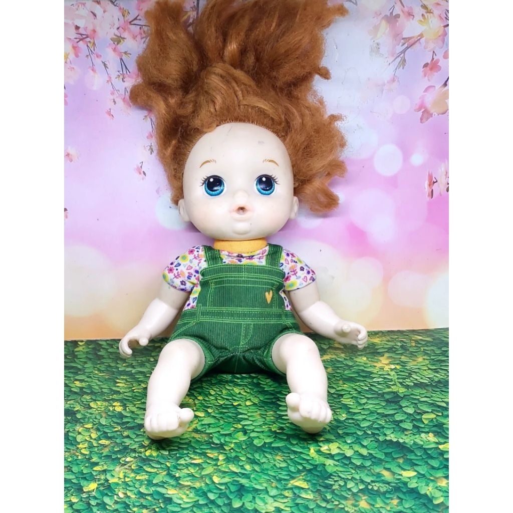 Preloved Boneka Littles by Baby Alive little eva berambut Ori Hasbro second murah boneka BA