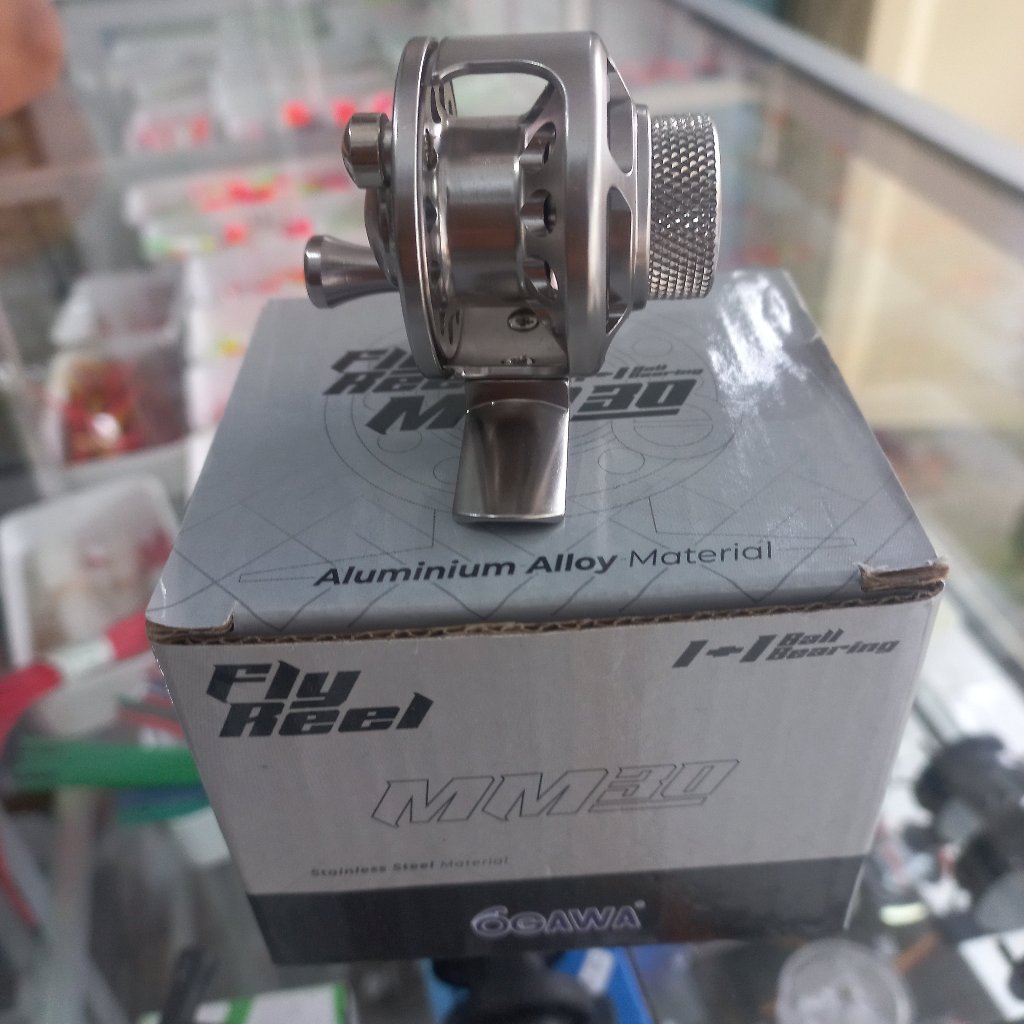 TOKOS STAINLESS OGAWA FLY REEL MM 30