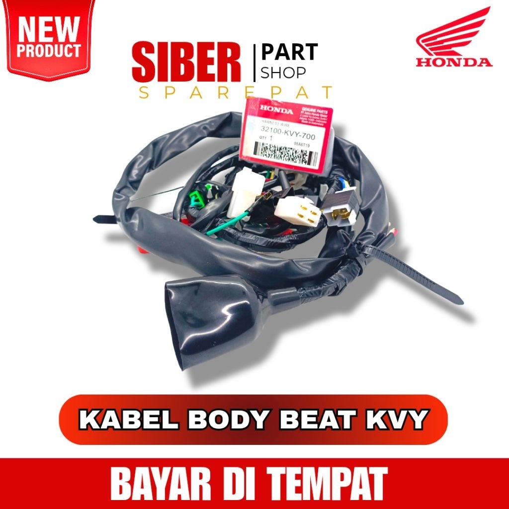 KABEL BODY BEAT KVY / kabel body beat karbu lama /set kabel body utama wire harnes