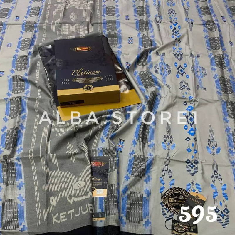 SARUNG KETJUBUNG PLATINUM GOLD ORI/Grosir Sarung/Sarung Ketjubung Murah Platinum Grade Gold