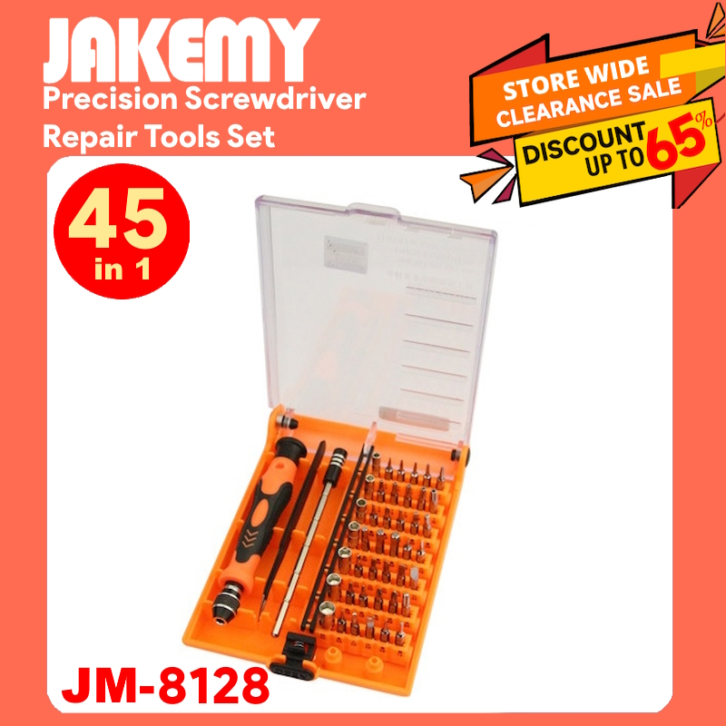 Jakemy 42 in 1 Interchangeable Magnetic Precision Screwdriver Set Repair Tools - JM-8128