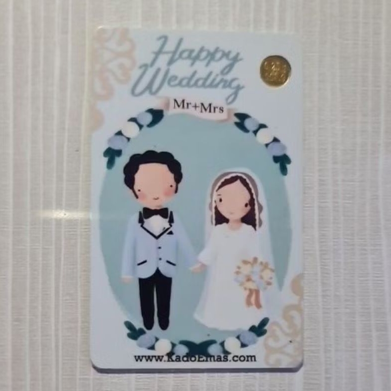 LM Kado Emas Series Happy Wedding 0.25 gram