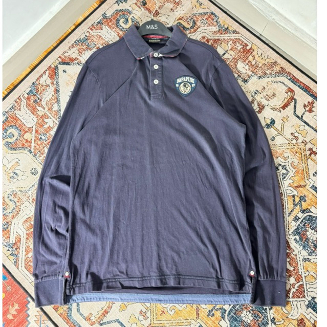 POLO LONGSLEEVE NAPAPIJRI NAVY