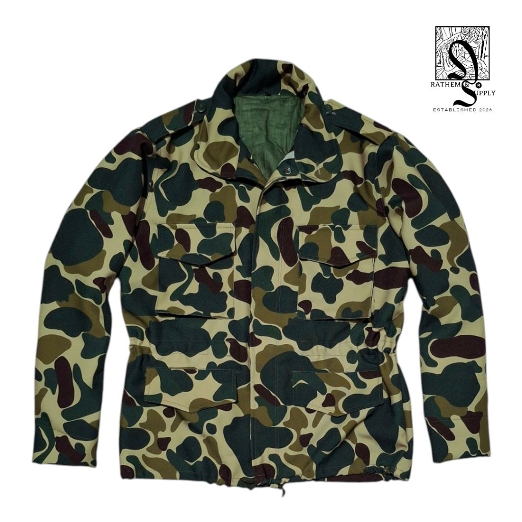 Rathem & Supply | M-65 Field | The 65' | Canvas/Cotton | Camouflage Pattern | Parka Casual Military 