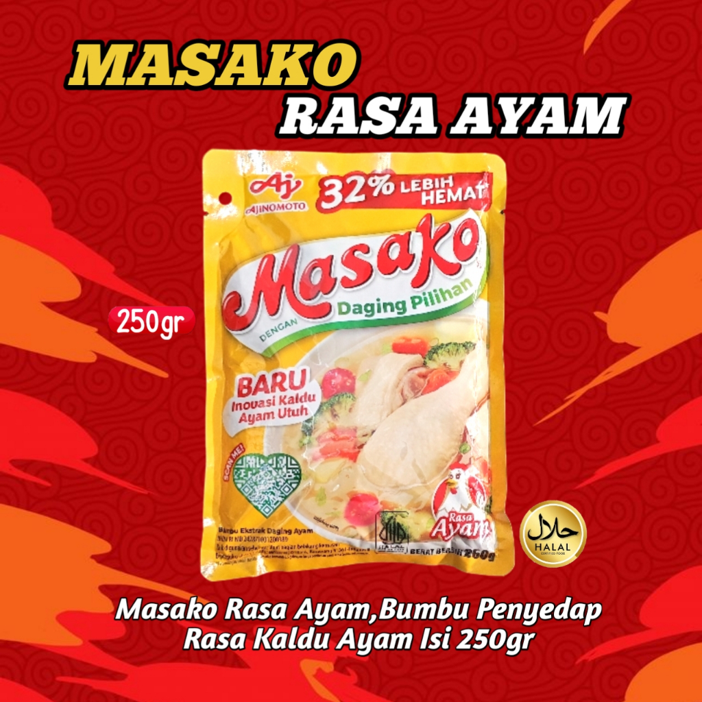 MASAKO Rasa Ayam / masako ayam / masako / penyedap makanan
