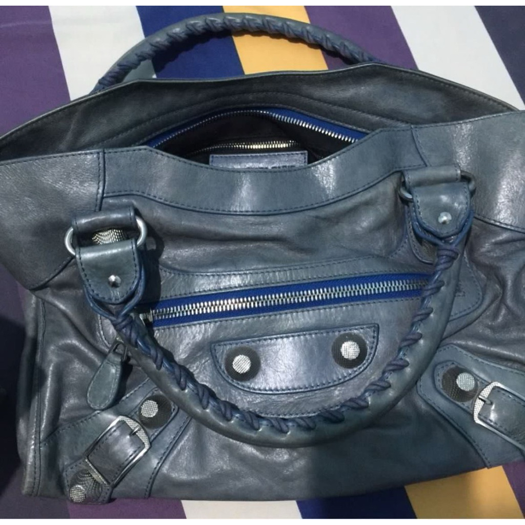 Balenciaga City Bag Grey 2013