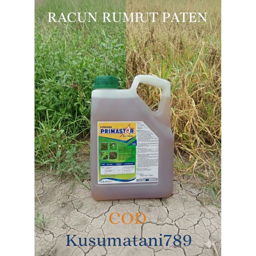 Obat Rumput Ampuh Gulma Daun Lebar & Rumput LiarHerbisida PRIMASTAR 300 SL 5 Liter