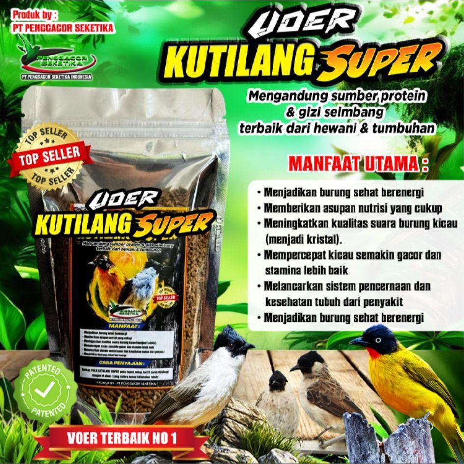 PENGGACOR SEKETIKA Voer Kutilang Super Meningkatkan Suara Burung Protein Seimbang 200g