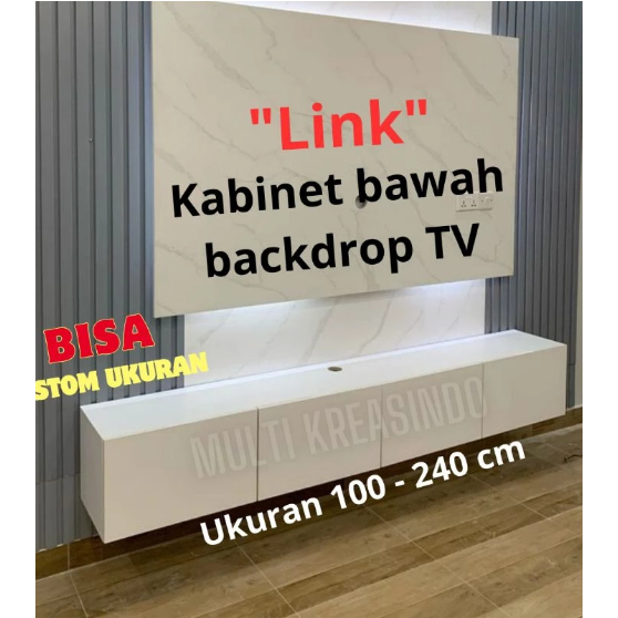 KABINET MEJA TV GANTUNG
