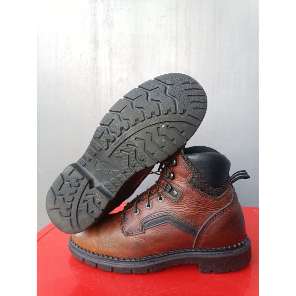 [USA] [BUKAN SAFETY] Red Wing 2226 Heritage Style Leather Boots Brown - 44.5/29.0