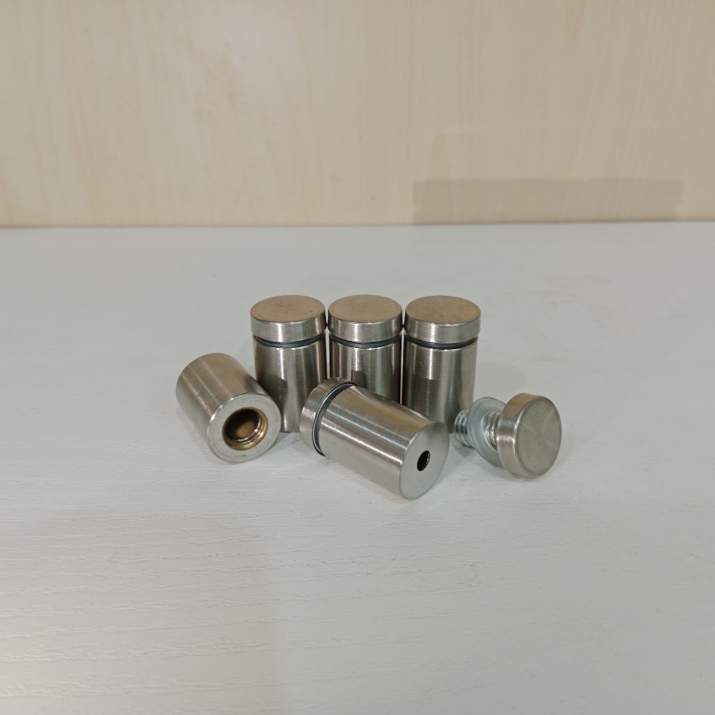 Baut Akrilik | Baut Standoff Stainless Steel - Baut Sekrup Display Akrilik Sign Board