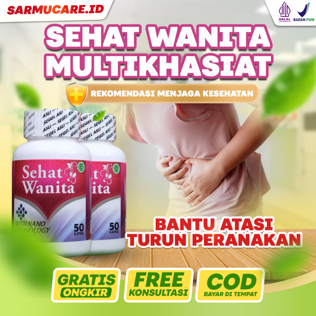 Obat Turun Peranakan Sehat Wanita Kapsul