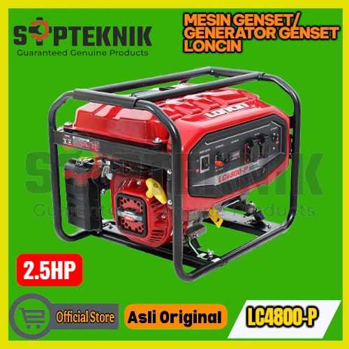 MESIN GENSET LC4800-P LONCIN
